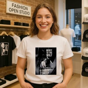 Mercy To The Wolf Is Cruelty To The Sheep Iryna Zarutska T-Shirt