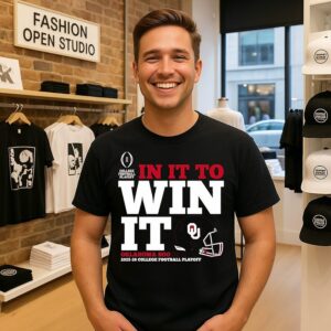 Oklahoma Sooners 2025 College Football Playoff Bound In It To Win It T-Shirt