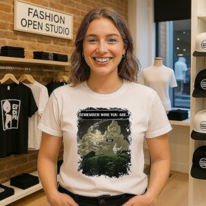 Remember Who You Are Chicken Dinosaur Evolution Joke T-Shirt