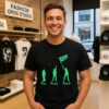 Rise Resist Revolt Green Party Flag T-Shirt