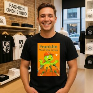 Texas Longhorns Turtle Franklin Won’t Stop Crying T-Shirt