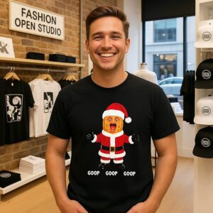 The Burnt Peanut Goop Bungulator Santa Christmas T-Shirt