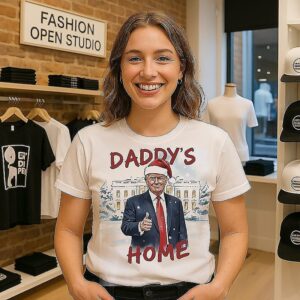Trump Daddy’s Home Merry Christmas T-Shirt