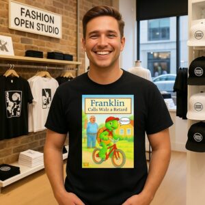 Turtle Franklin Calls Walz A Retard Pete Hegseth Meme T-Shirt