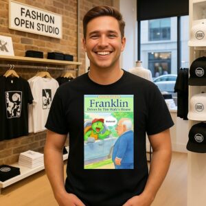 Turtle Franklin Drives By Tim Walz’s House Pete Hegseth Meme T-Shirt