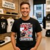 Undefeated 2025 Indiana Hoosiers Big 10 Champions Mascot T-Shirt
