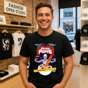 Vecna Puffs I’m Upside Down For Vecna Puffs T-Shirt