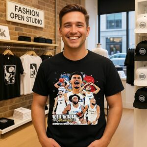 Victor Wembanyama Silver Medalist Graphic T-Shirt