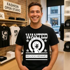 Wanted Billie Jean Poster Vintage Music Lover T-Shirt