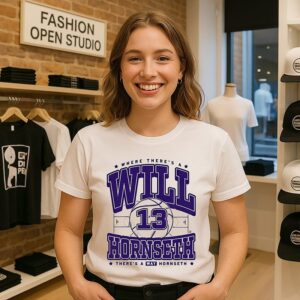 Where There’s A Will Hornseth There’s A Way Hornseth Northern Iowa Panthers T-Shirt