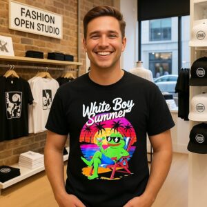 White Boy Summer Pepe Vintage T-Shirt