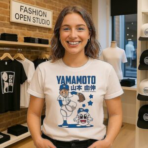 Yoshinobu Yamamoto Los Angeles Dodgers Baseball Cute Baseball T-Shirt