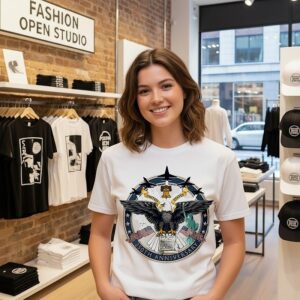 America 250th Anniversary Seal Eagle Logo T-Shirt