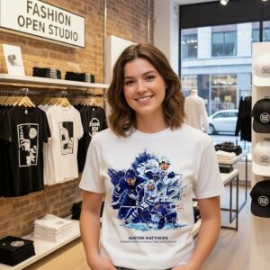 Auston Matthews Toronto Maple Leafs All Time Goals Leader T-Shirt