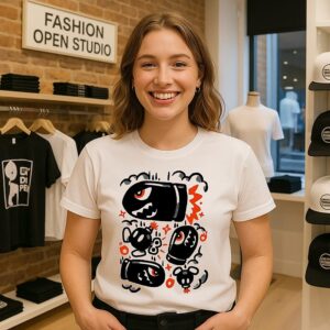 Bob-Bombing Run Bullet Bill Classic Video Game Character T-Shirt