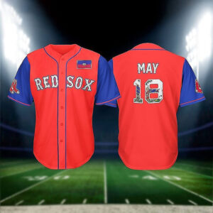 Boston Red Sox Haitian Celebration Gift Baseball Jersey