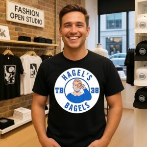 Brandon Hagel Tampa Bay Lightning Bagel Shop T-Shirt