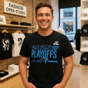 Carolina Panthers 2025 NFL Playoffs Ready T-Shirt