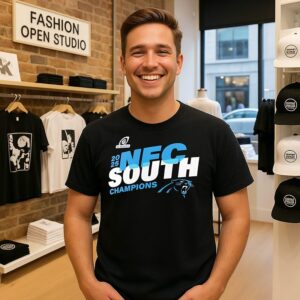Carolina Panthers 2025 Nfc South Division Champions Conquer T-Shirt