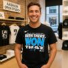 Carolina Panthers 2025 Nfc South Division Champions Locker Room T-Shirt
