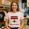 Contrails I Passed Third Grade Not Chemtrails T-Shirt