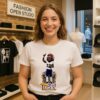 Derrick Henry Baltimore Ravens Historic Night Caricature T-Shirt
