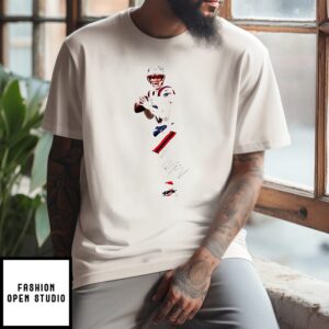 Drake Maye New England Patriots Perfect Game T-Shirt