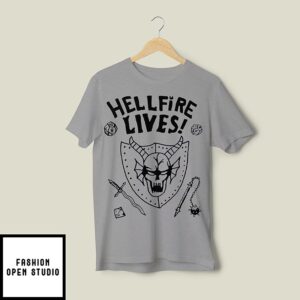 Dustin Henderson Hellfire Lives T-Shirt