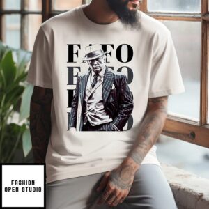 Fafo Trump Gangster Style Graphic T-Shirt