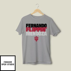 Fernando Flippin’ Mendoza Indiana Hoosiers Football T-Shirt