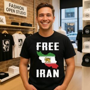 Free Iran Lion Symbol Sweatshirt