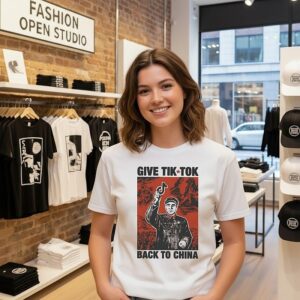 Give Tiktok Back To China Communist Party T-Shirt