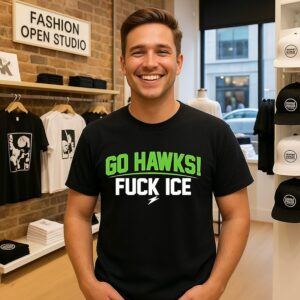 Go Hawks Fuck Ice T-Shirt