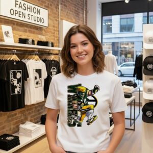 Green Bay Packers 2025 NFL Wild Card Weekend Mascot T-Shirt