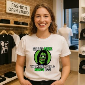 Green Wick You Never Kill A Frog’s Dog T-Shirt