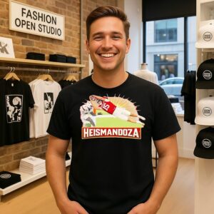 Heismandoza Superhero Fernando Fanatics Iu Football Fernando Mendoza T-Shirt