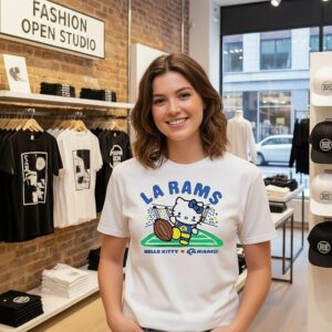 Hello Kitty X Los Angeles Rams Kickoff T-Shirt