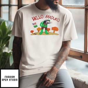 Hello Nicolas Maduro Is Being Devoured By The Monster Of The USA T-Shirt