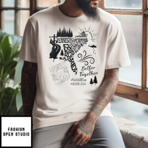 Hurricane Wewillrise Helene Appalachia Strong Better Together 2024 T-Shirt
