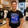 I May Live In Nevada But On Gameday My Heart And Soul Belong To New England Patriots T-Shirt