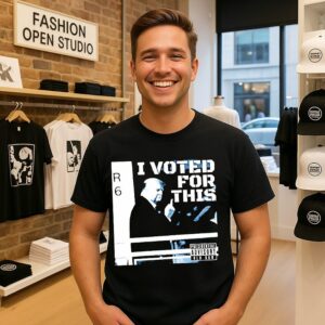 I Voted For This Trump Middle Finger T-Shirt