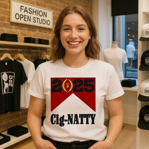 Indiana Hoosiers 2025 National Champions Cig-Natty Marlboro Logo T-Shirt