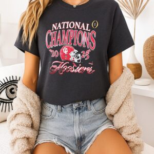Indiana Hoosiers Football 2025 Cfp National Champions Vintage T-Shirt