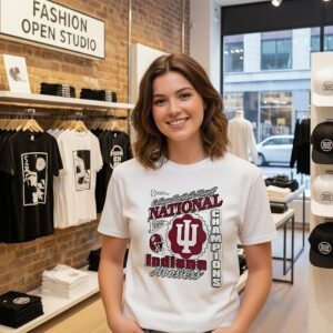 Indiana Hoosiers Football Cfp National Champions 2025 Retro T-Shirt