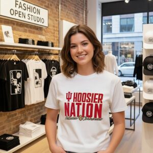 Indiana Hoosiers Football Cfp National Champions 2025 Run Stopper Mantra T-Shirt