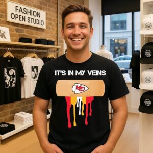 Kansas City Chiefs It’s In My Veins T-Shirt