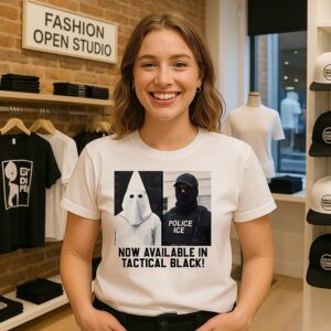 Ku Klux Klan Now Available In Tactical Black Anti Ice T-Shirt