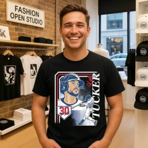 Kyle Tucker Los Angeles Dodgers Baseball Collage Frame Number 30 Signature T-Shirt