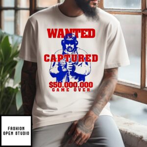 Maduro Captured Wanted Captured Game Over T-Shirt