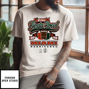 Miami Hurricanes Vrbo Fiesta Bowl Cfp Semifinal 2026 Vintage T-Shirt